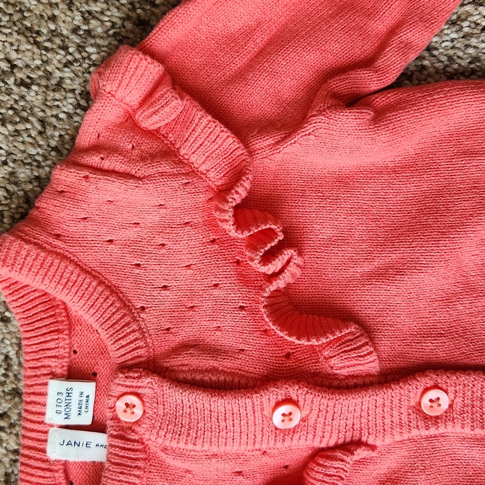 Janie & Jack | Ruffle Sweater - Picture 3 of 8